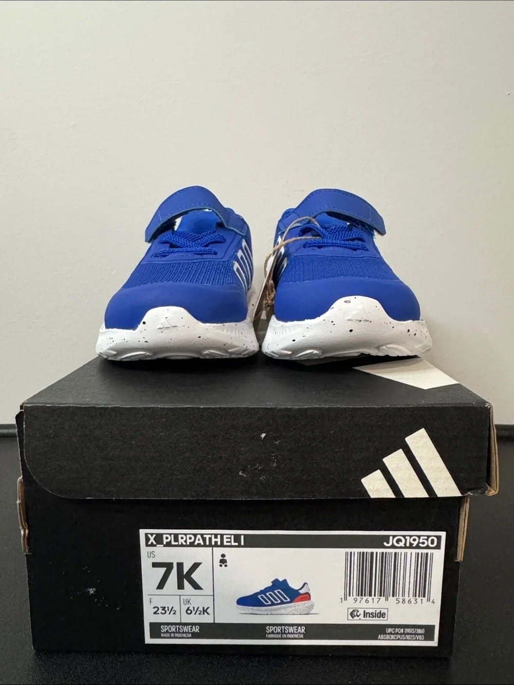 Adidas X_PLRPATH Blue Toddler Sneakers Size 7K New NIB